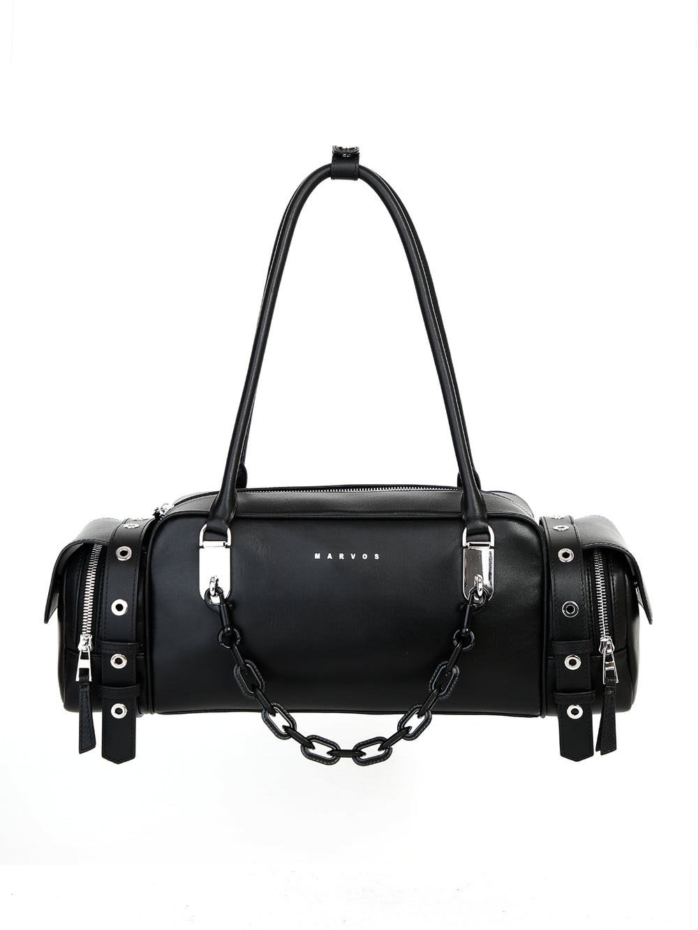 Marvos Edgy Barrel Boston Bag