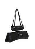 Marvos Rebel Chic East-West Leather Shoulder Bag