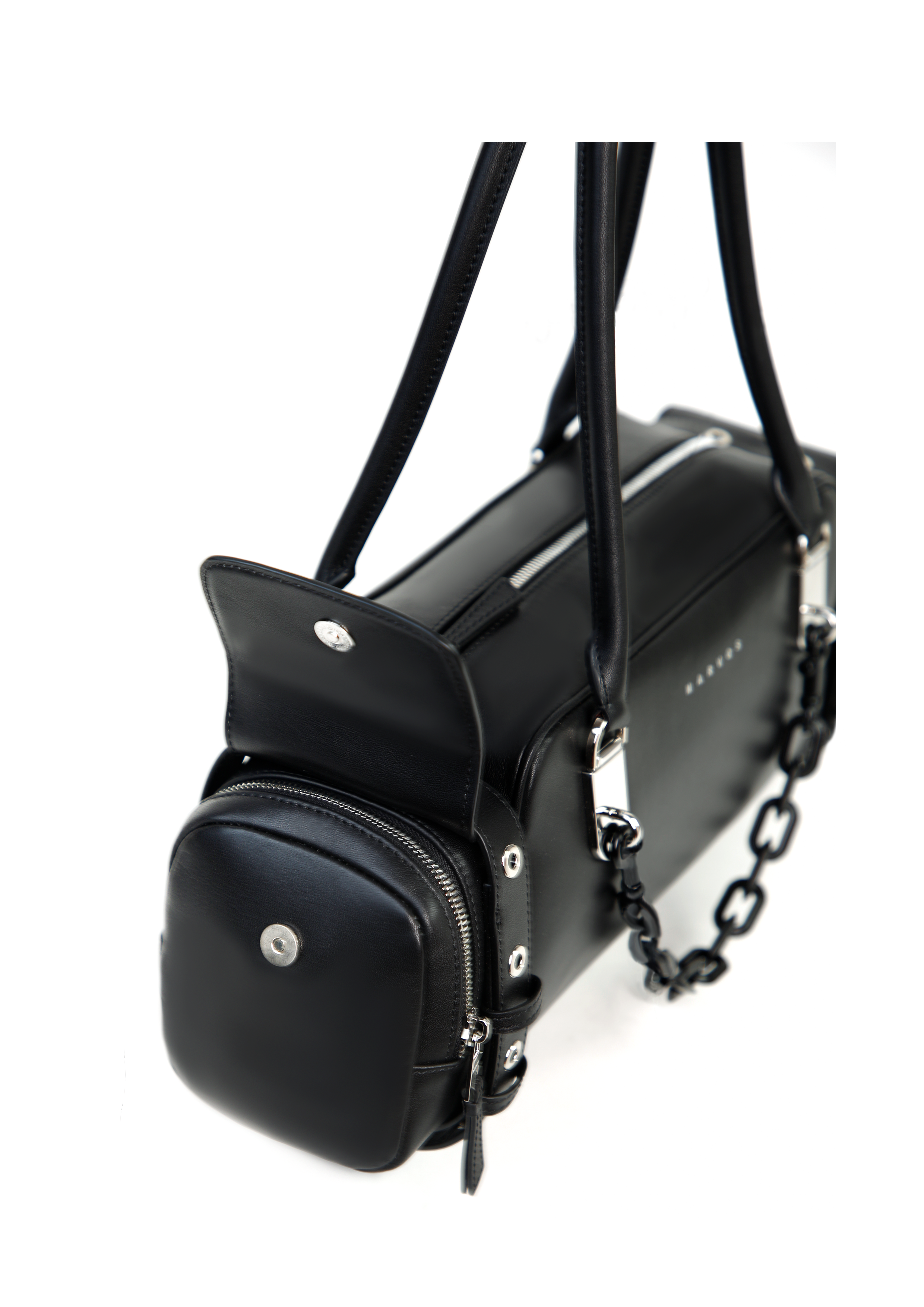 Marvos Edgy Barrel Boston Bag