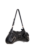 Marvos Moto Leather Hobo Bag